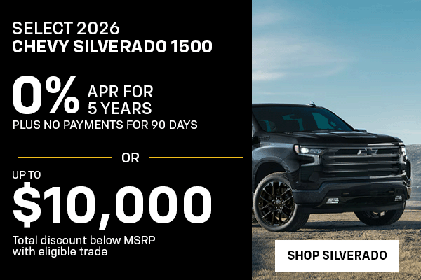 Silverado finance offer