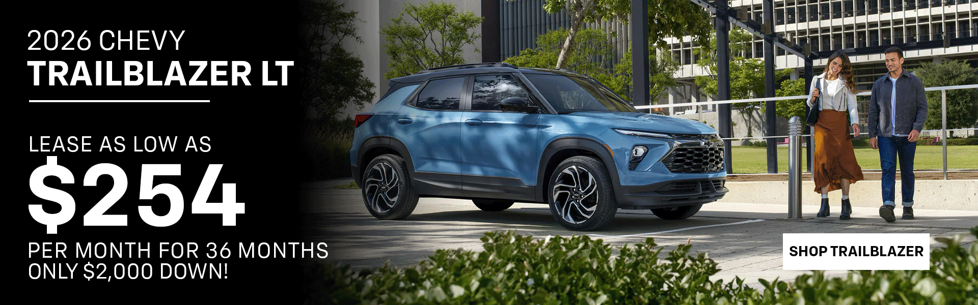 Trailblazer lease offer