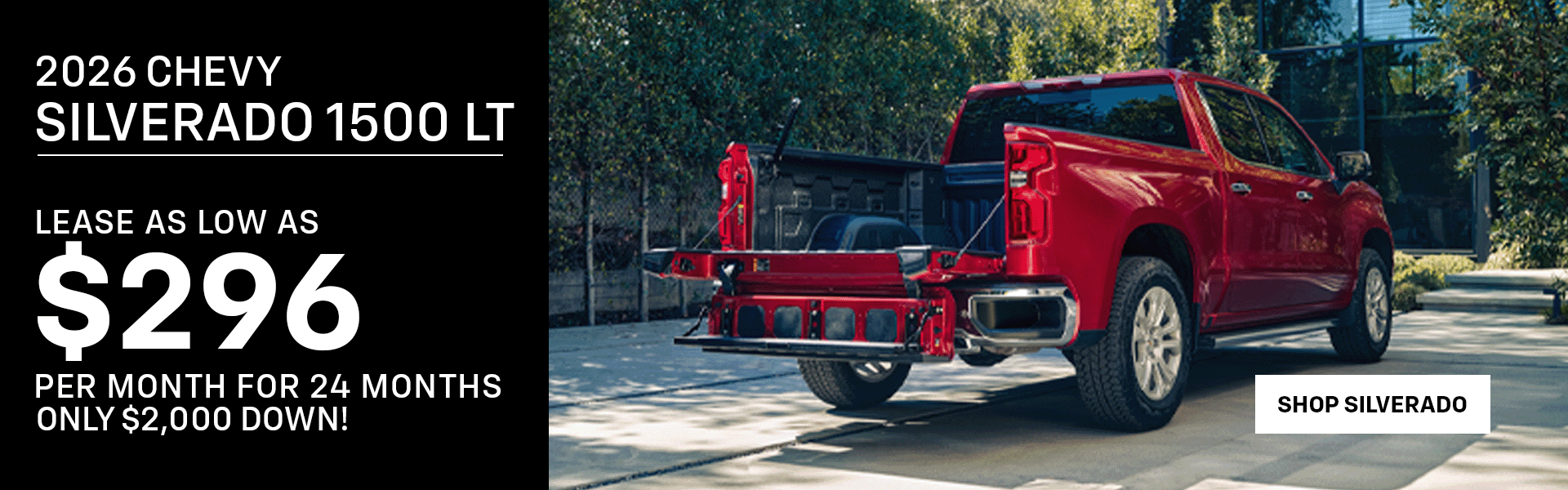 Silverado lease offer 