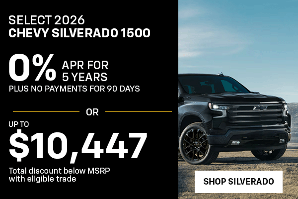 Silverado finance offer